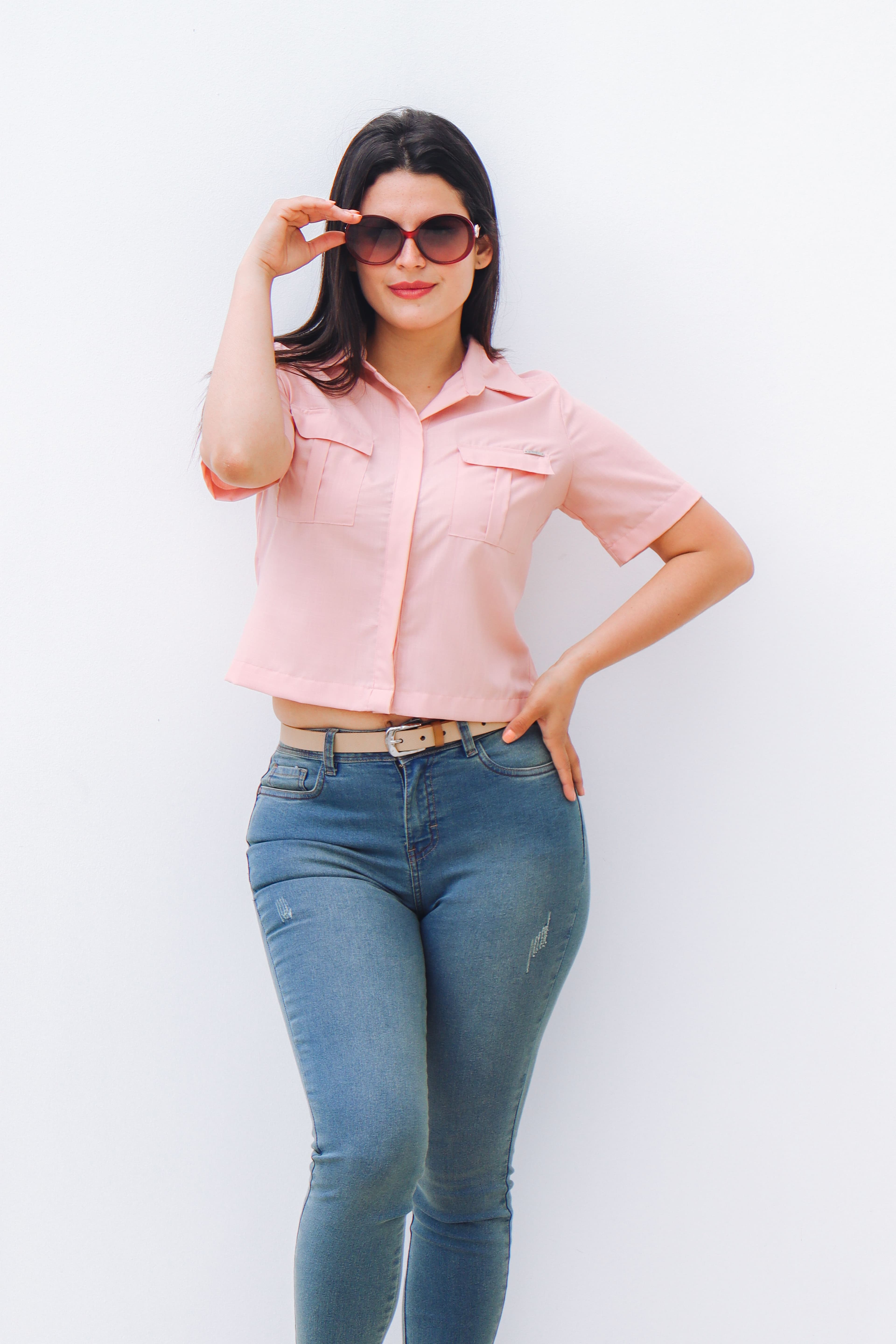 Pink Crop Confidence