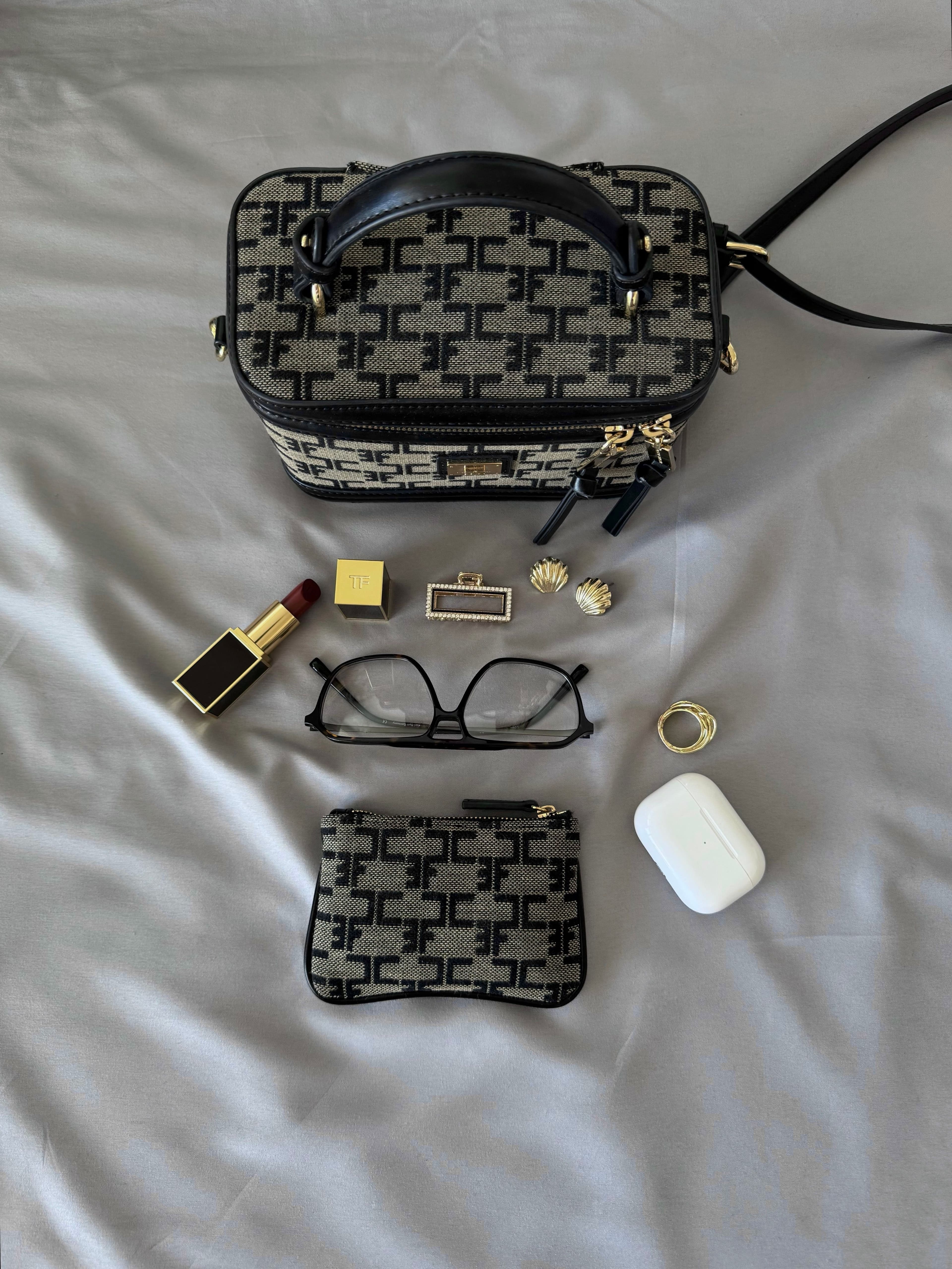 Elegant Beauty Flatlay
