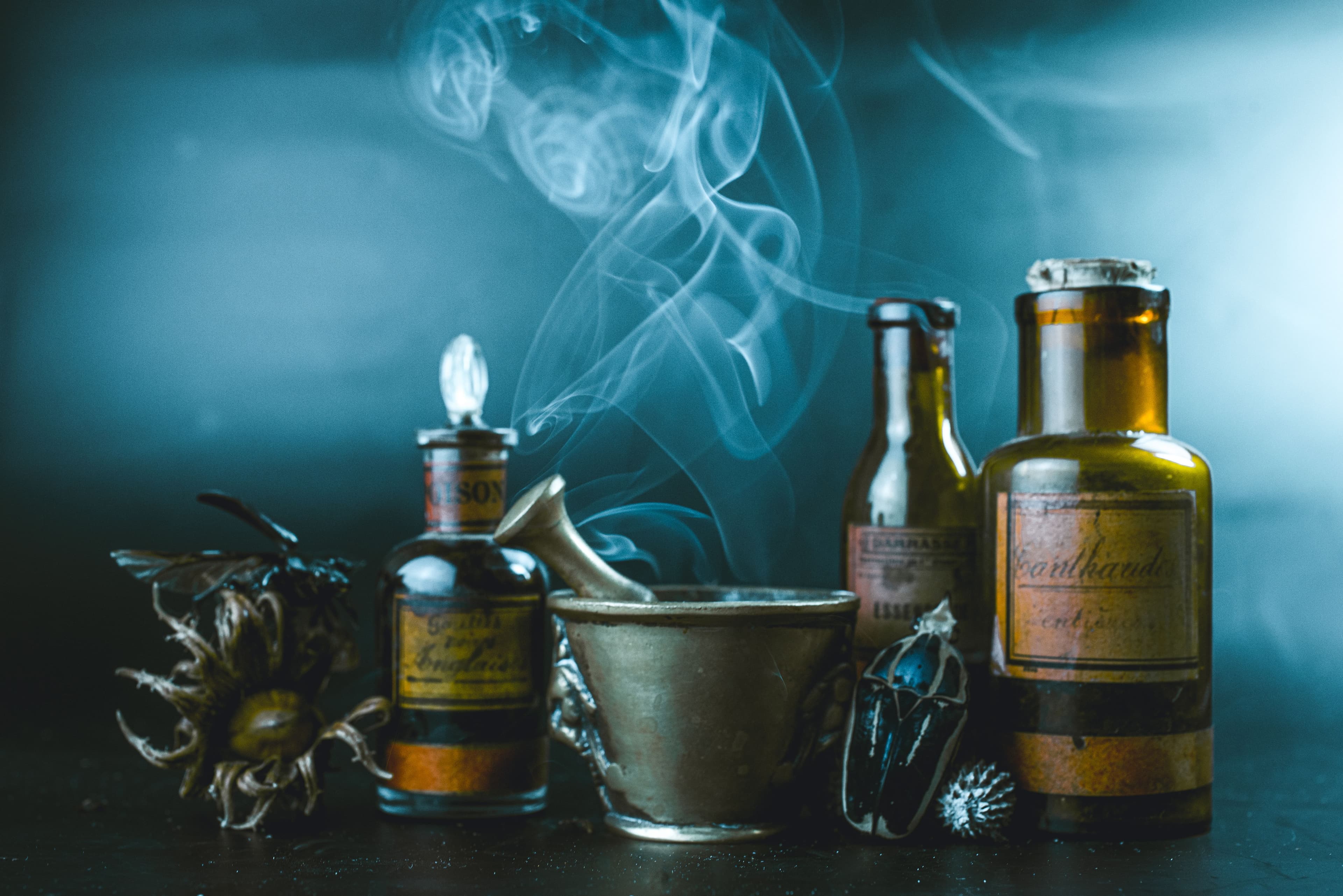 Apothecary Bottle Set