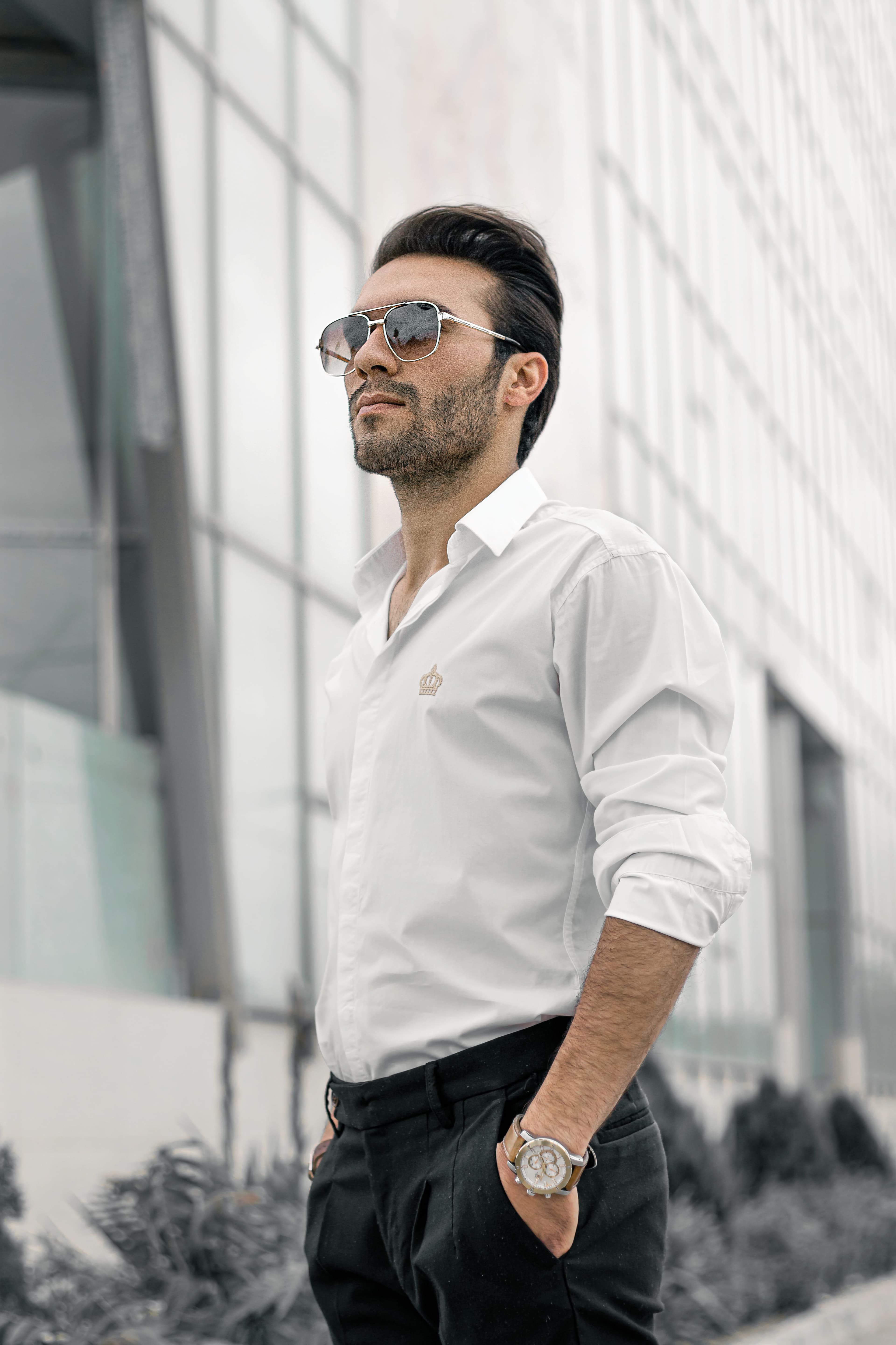 Architectural White Shirt