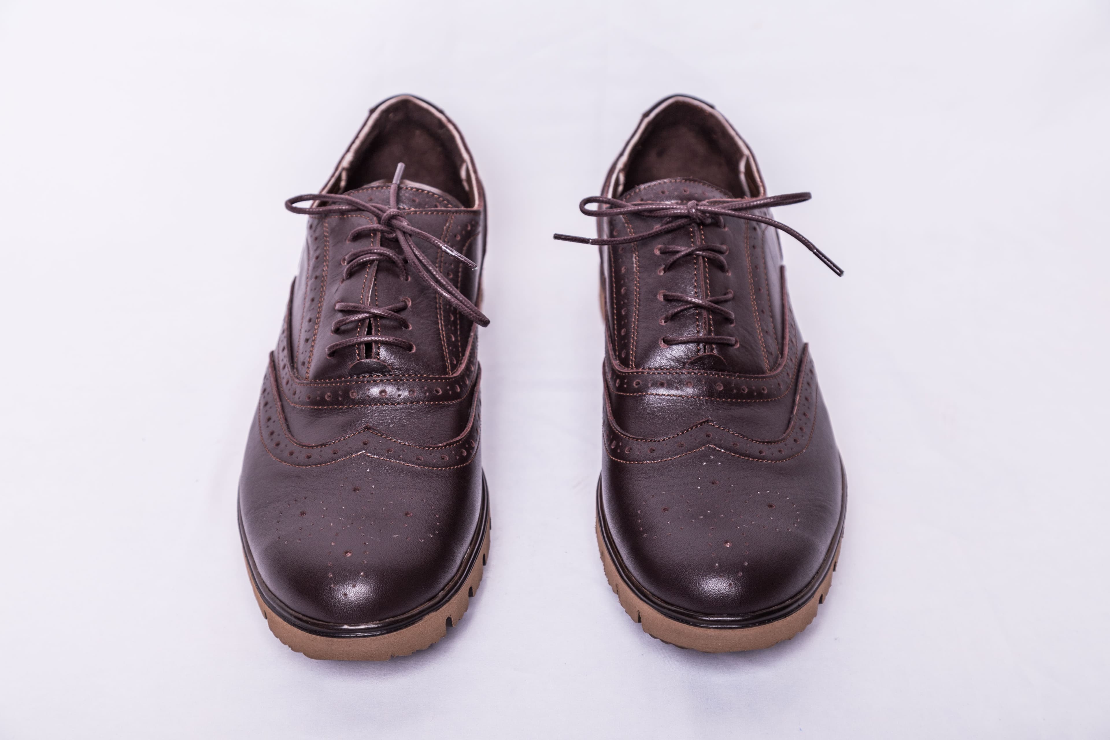 Polished Brown Brogues