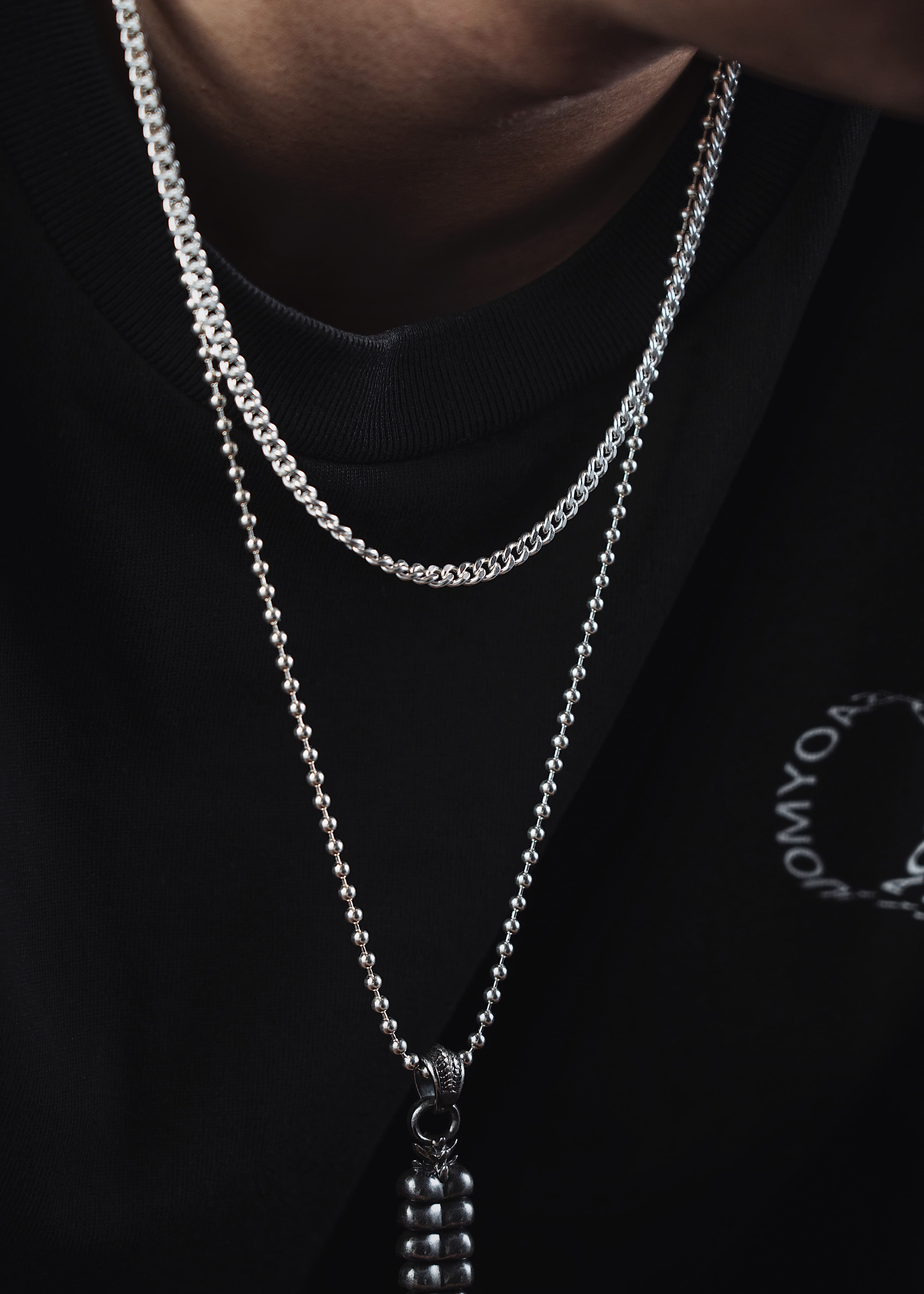 Sleek Silver Necklace