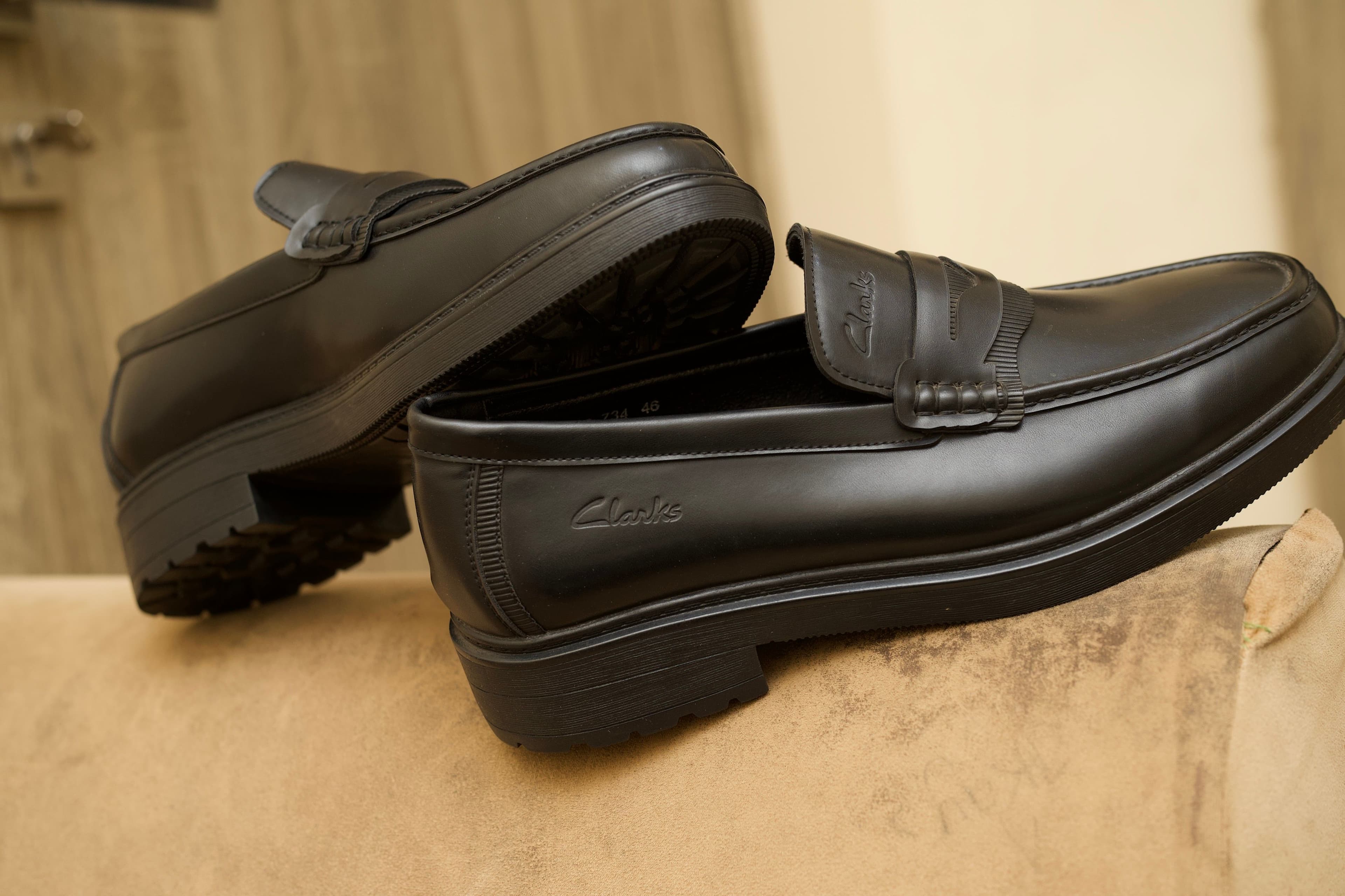 Modern Black Loafers