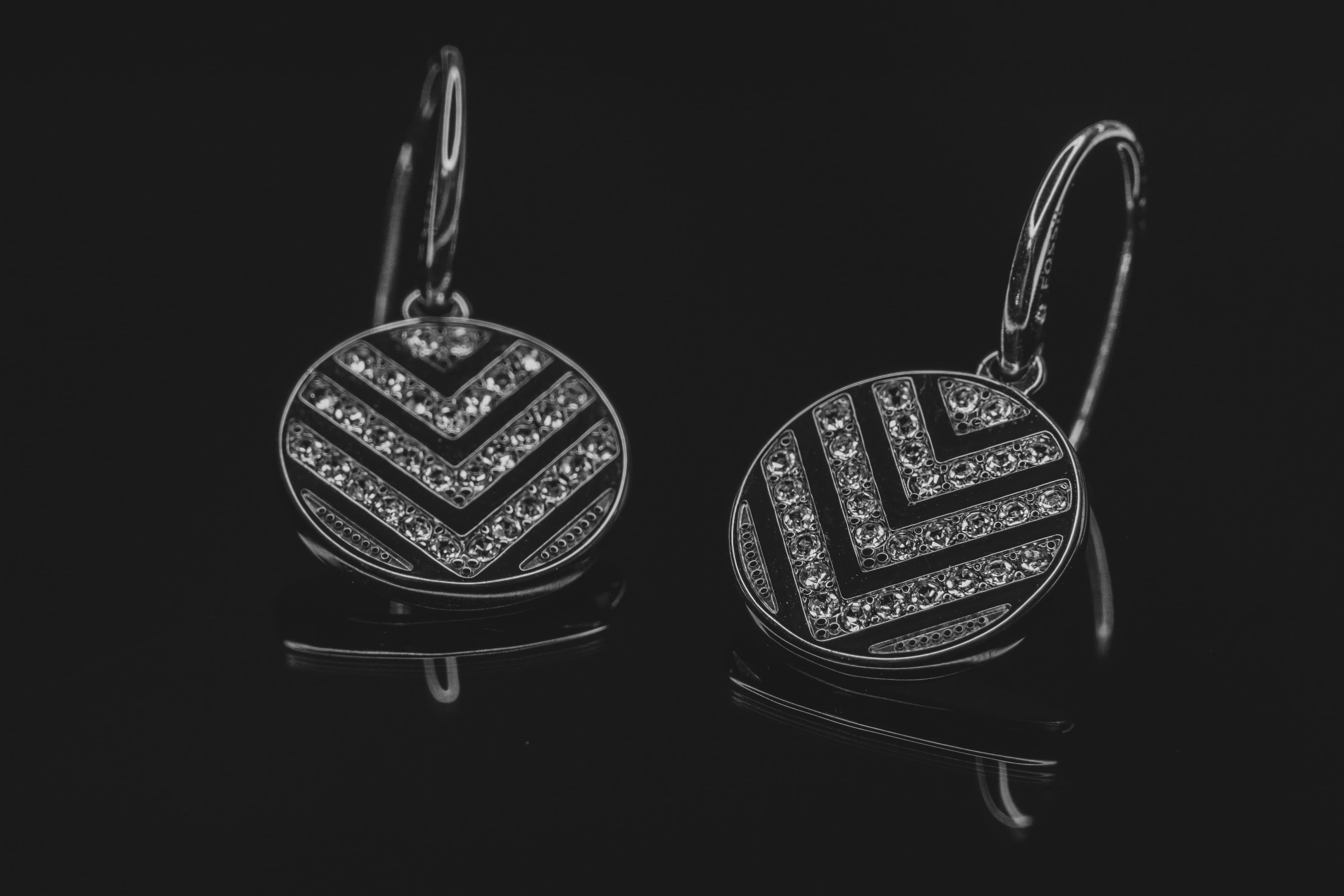 Crystal Hoop Earrings